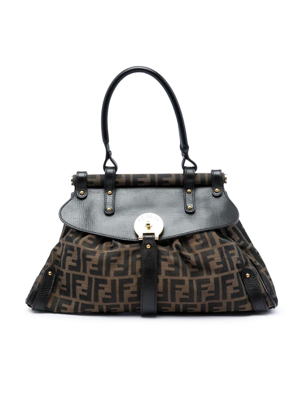 Fendi Medium Zucca Canvas Magic Handbag #346937F80B